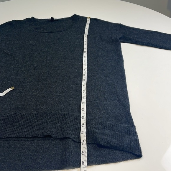 Eileen Fisher Merino Wool Sweater Size Extra Small Dark Grey - Picture 8 of 8